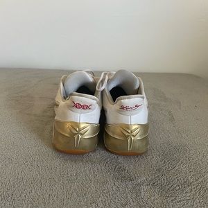 Nike Kobe’s, White and Gold